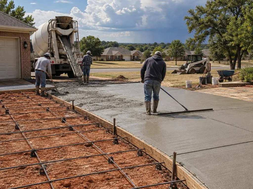 Concrete Driveways in Norman, OK