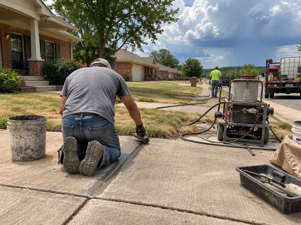 Concrete Repair & Leveling in Norman, OK